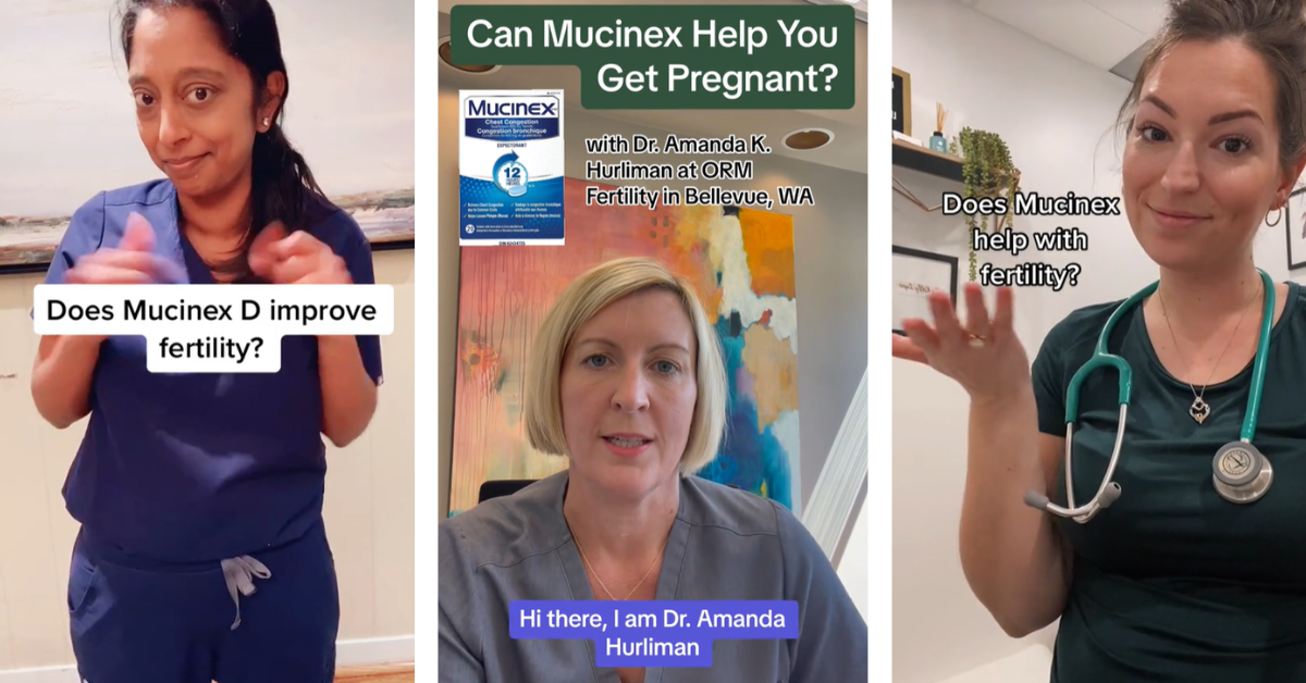 Can Mucinex Assist You Get Pregnant?